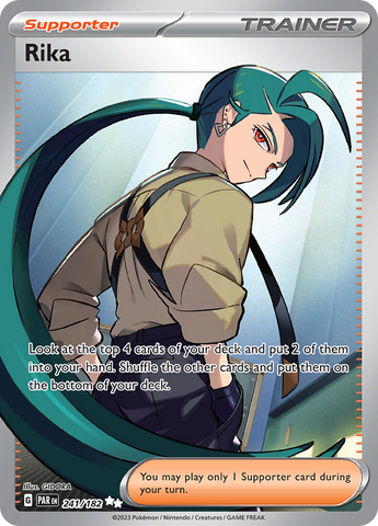 Rika - 241/182 241 - SV04 Paradox Rift Holofoil