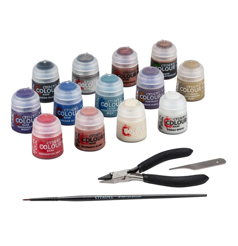 Warhammer 40k Paints and Tool Set
