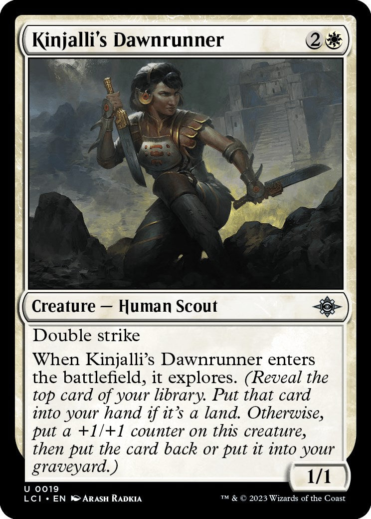 Kinjalli's Dawnrunner (LCI-019) - The Lost Caverns of Ixalan