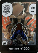 DON!! Card (Luffy vs. Crocodile) (Devil Fruits Collection Vol. 1) - One Piece Promotion Cards Foil