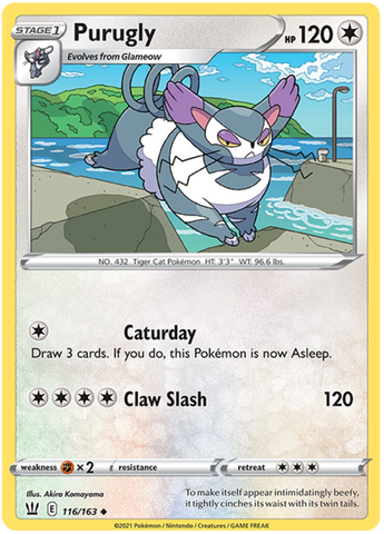 Purugly 116/163 - SWSH05 Battle Styles