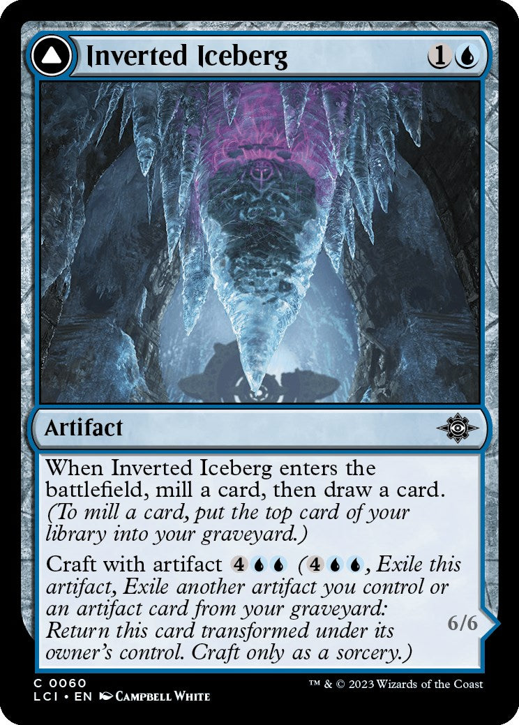 Inverted Iceberg (LCI-060) - The Lost Caverns of Ixalan
