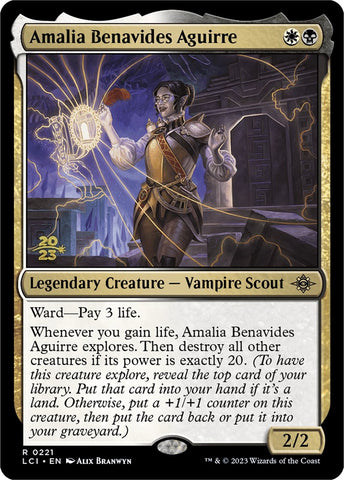 Amalia Benavides Aguirre (PRE-221) - The Lost Caverns of Ixalan Promos Foil