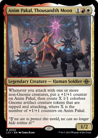 Anim Pakal, Thousandth Moon (PPLCI-223) - The Lost Caverns of Ixalan Promos