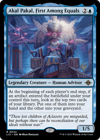 Akal Pakal, First Among Equals (PPLCI-044) - The Lost Caverns of Ixalan Promos