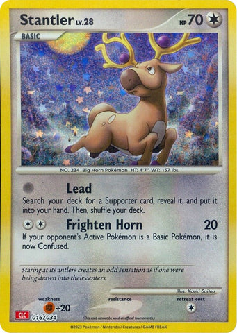 Stantler 16 - Trading Card Game Classic Holofoil