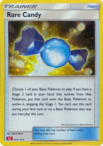 Rare Candy (CLC) 24 - Trading Card Game Classic Holofoil
