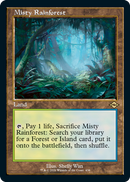 Misty Rainforest (Retro Frame) (MH2-438) - Modern Horizons 2