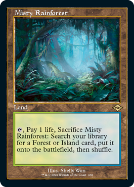 Misty Rainforest (Retro Frame) (MH2-438) - Modern Horizons 2
