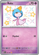 Ralts - 153/091 153 - SV Paldean Fates Holofoil