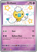 Drifloon 155 - SV Paldean Fates Holofoil