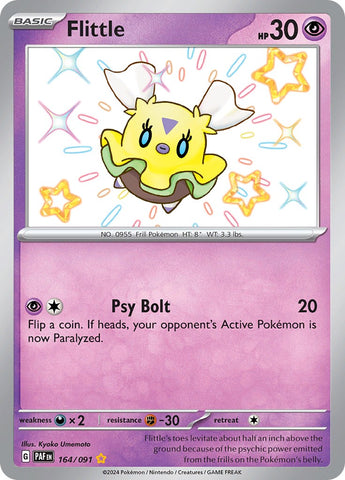 Flittle - 164/091 164 - SV Paldean Fates Holofoil