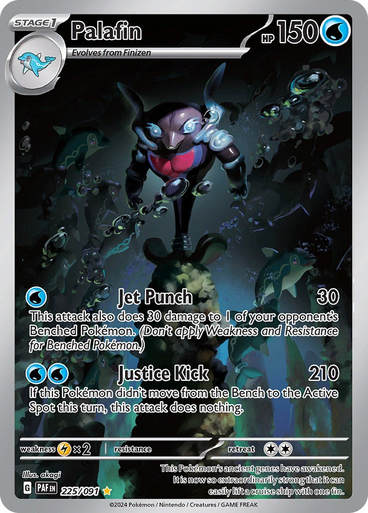 Palafin - 225/091 225 - SV Paldean Fates Holofoil