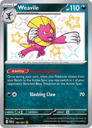 Weavile 183 - SV Paldean Fates Holofoil