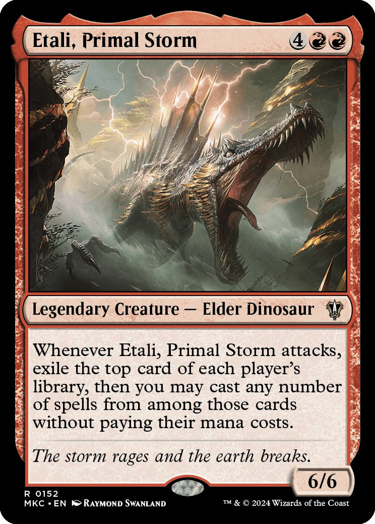 Etali, Primal Storm (MKC-152) - Murders at Karlov Manor Commander