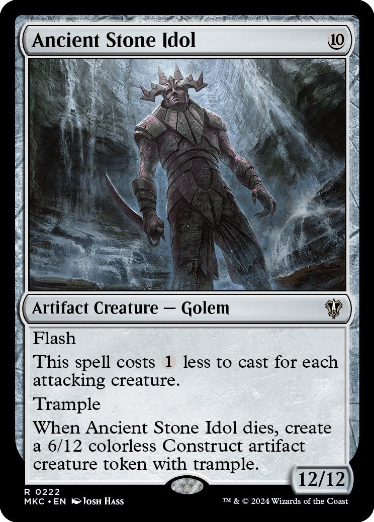 Ancient Stone Idol (MKC-222) - Murders at Karlov Manor Commander