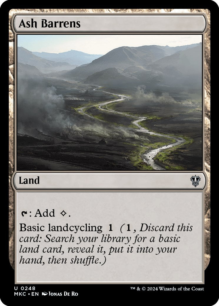 Ash Barrens (MKC-248) - Murders at Karlov Manor Commander
