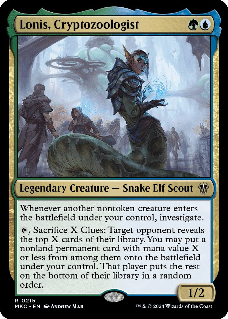 Lonis, Cryptozoologist (MKC-215) - Murders at Karlov Manor Commander