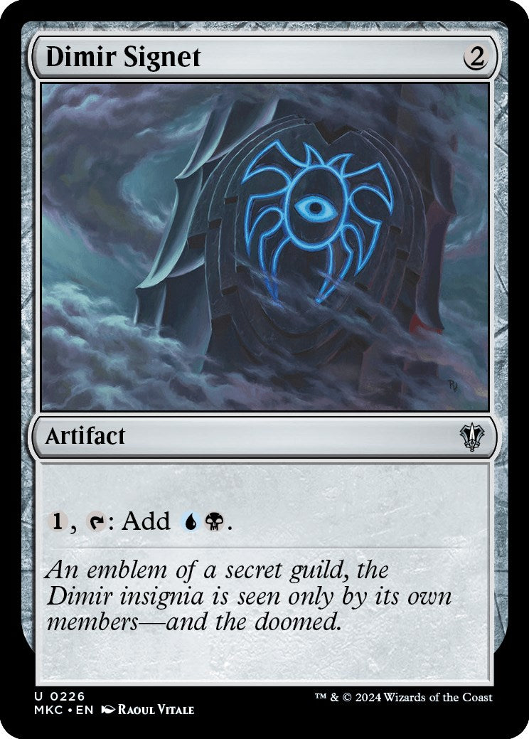 Dimir Signet (MKC-226) - Murders at Karlov Manor Commander