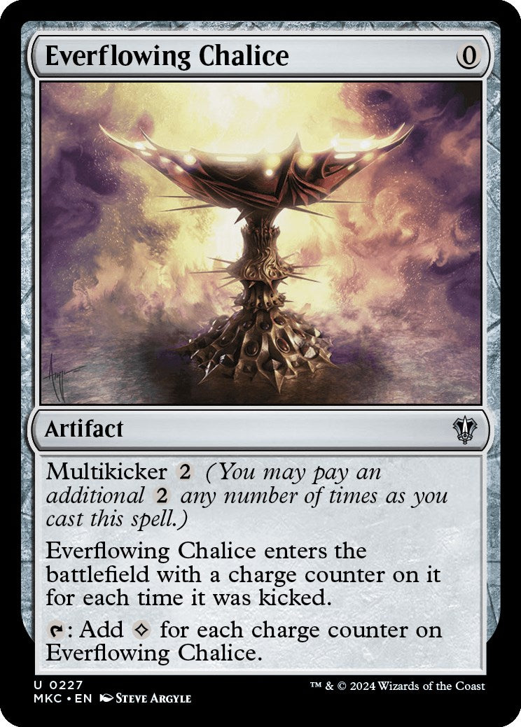 Everflowing Chalice (MKC-227) - Murders at Karlov Manor Commander