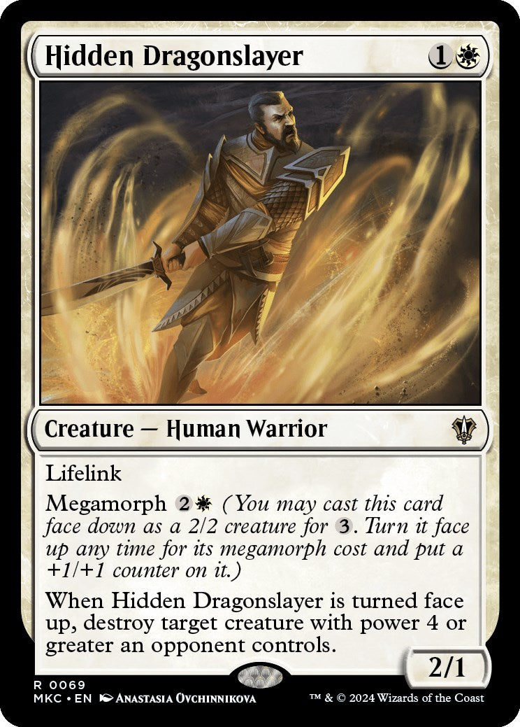 Hidden Dragonslayer (MKC-069) - Murders at Karlov Manor Commander