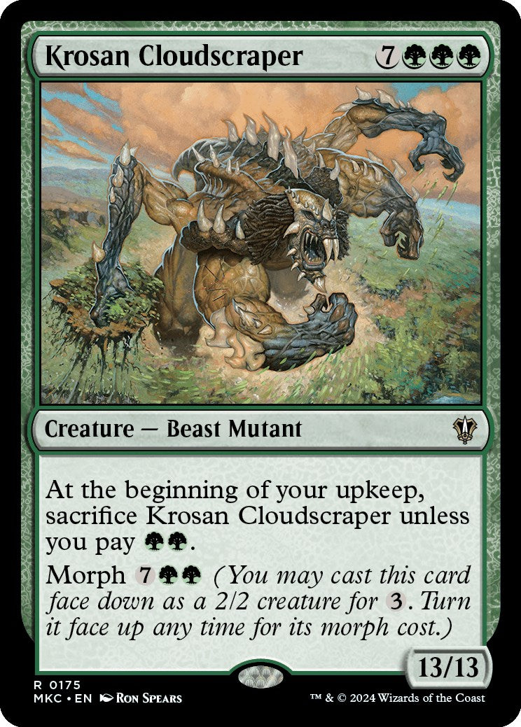 Krosan Cloudscraper (MKC-175) - Murders at Karlov Manor Commander