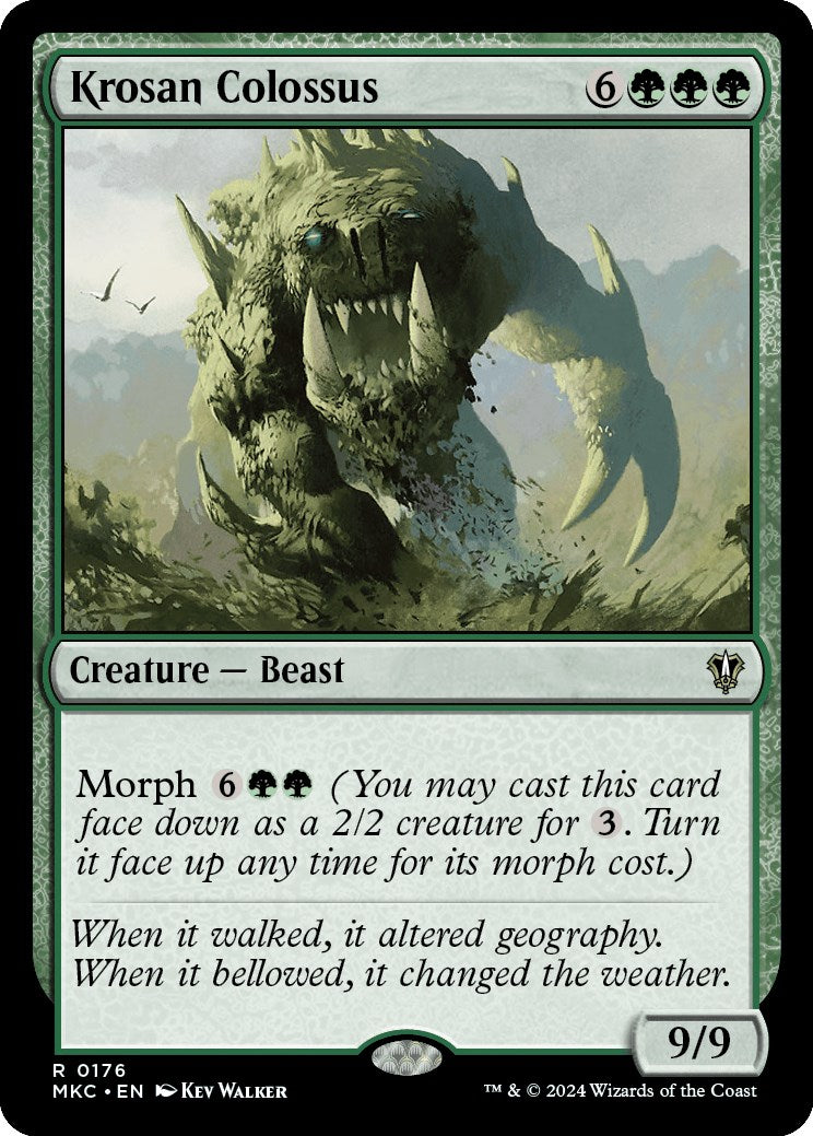 Krosan Colossus (MKC-176) - Murders at Karlov Manor Commander