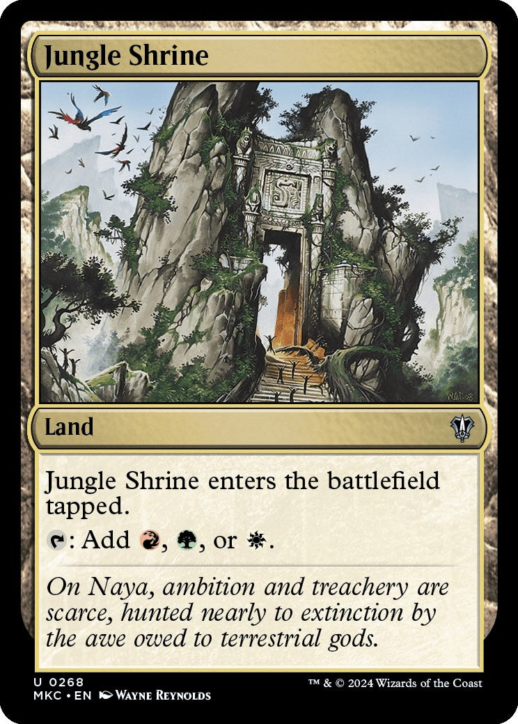 Jungle Shrine (MKC-268) - Murders at Karlov Manor Commander