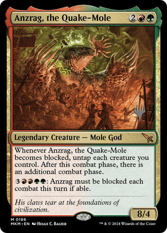 Anzrag, the Quake-Mole (PPMKM-186) - Murders at Karlov Manor Promos