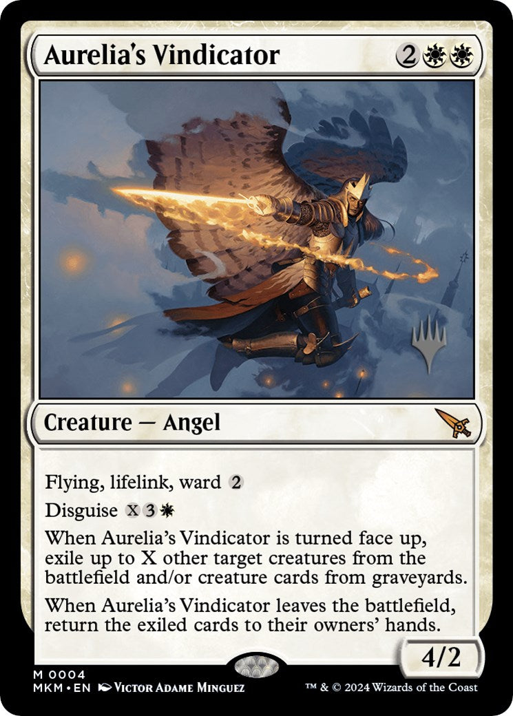 Aurelia's Vindicator (PPMKM-004) - Murders at Karlov Manor Promos