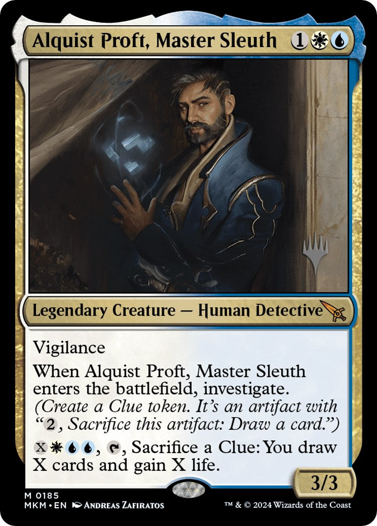 Alquist Proft, Master Sleuth (PPMKM-185) - Murders at Karlov Manor Promos
