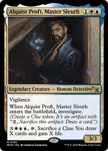 Alquist Proft, Master Sleuth (PPMKM-185) - Murders at Karlov Manor Promos