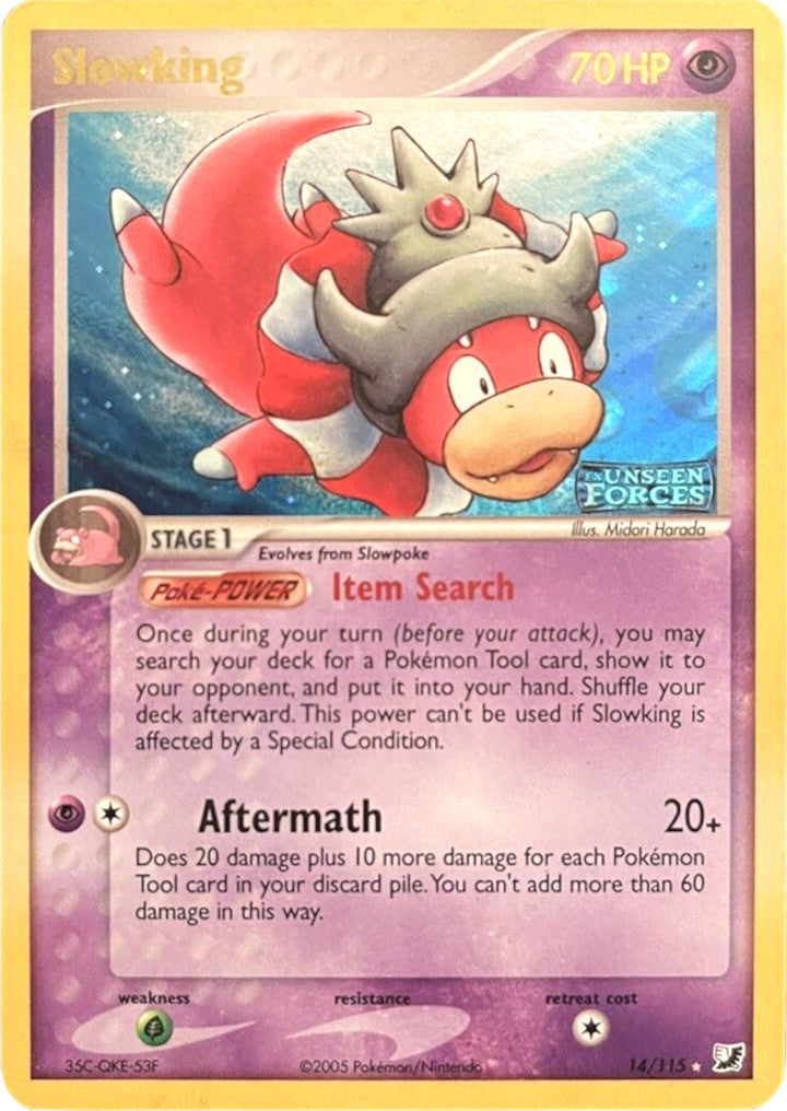 Slowking/115 - Unseen Forces Reverse Holofoil