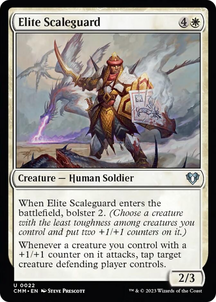 Elite Scaleguard (CMM-022) - Commander Masters