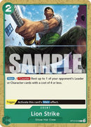 Lion Strike (ST12-016) - Starter Deck 12: Zoro and Sanji