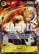 Sanji (Online Regional 2024) [Participant] (OP03-102) - One Piece Promotion Cards Foil