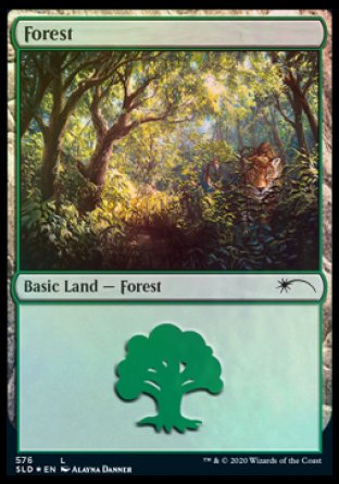 Forest (576) (SLD-576) - Secret Lair Drop Foil
