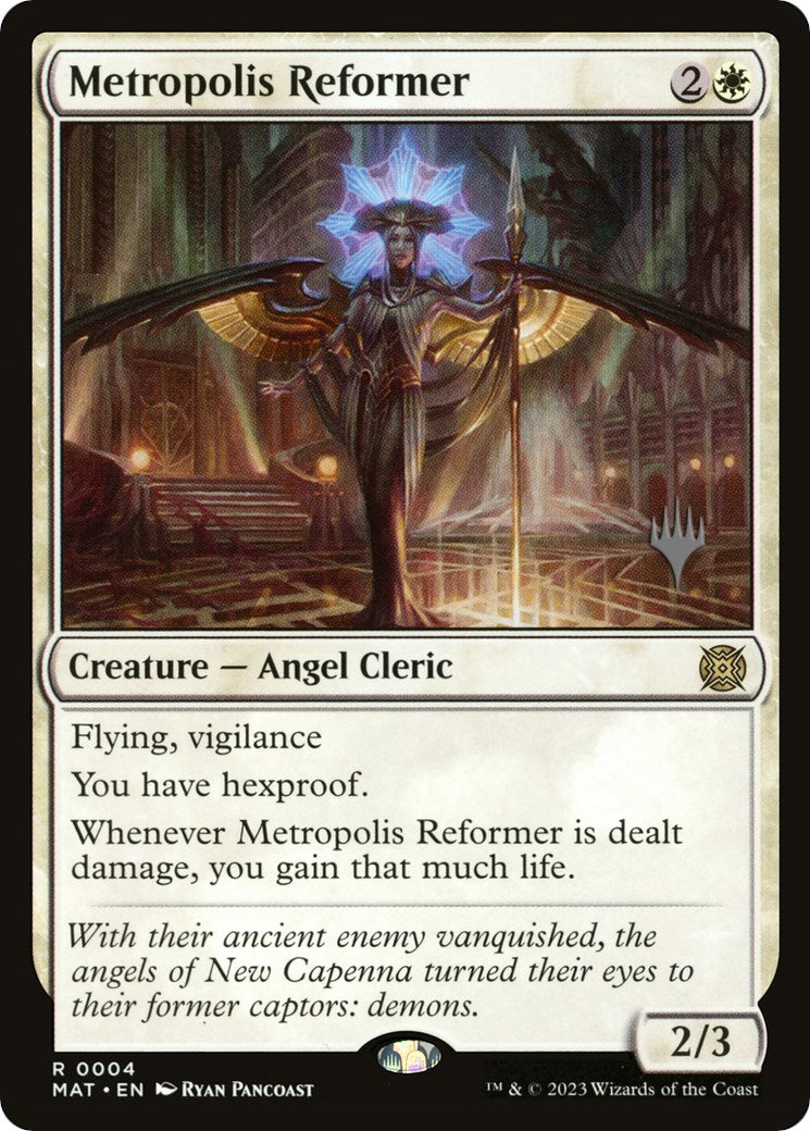 Metropolis Reformer (PPMKM-004) - March of the Machine: The Aftermath Promos