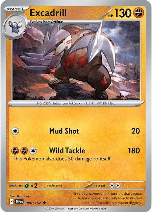 Excadrill - 086/162 86 - SV05 Temporal Forces