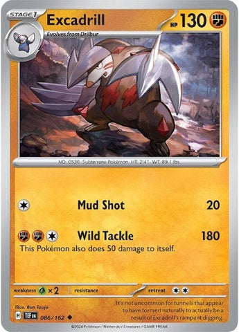 Excadrill - 086/162 86 - SV05 Temporal Forces