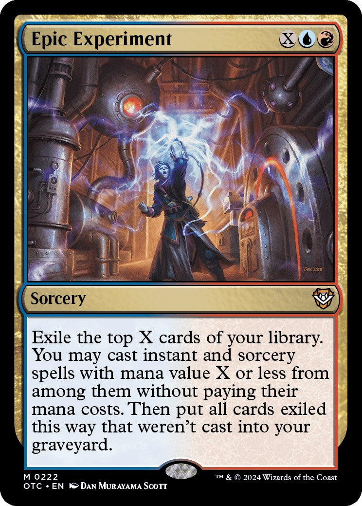 Epic Experiment (OTC-222) - Outlaws of Thunder Junction Commander