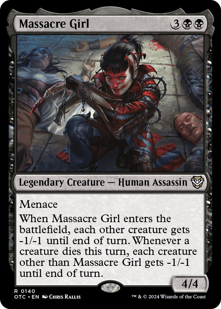 Massacre Girl (OTC-140) - Outlaws of Thunder Junction Commander