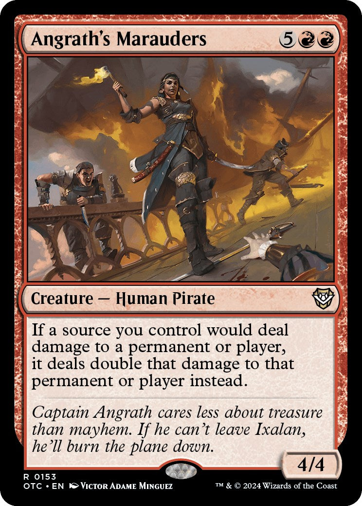 Angrath's Marauders (OTC-153) - Outlaws of Thunder Junction Commander