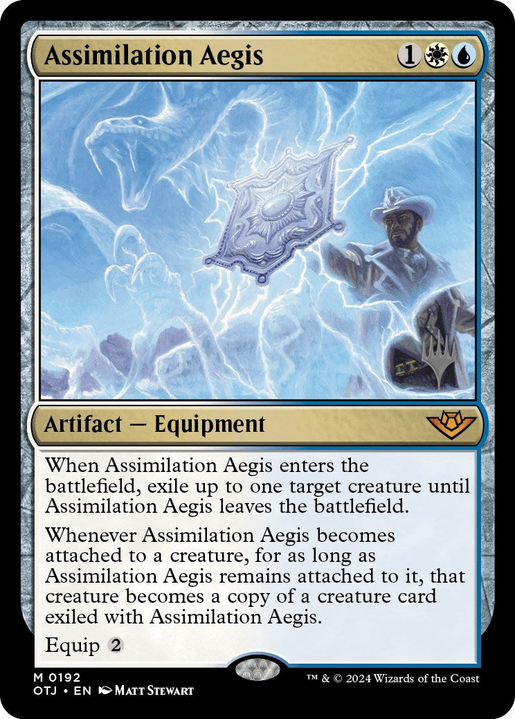 Assimilation Aegis (PPOTJ-192) - Outlaws of Thunder Junction Promos