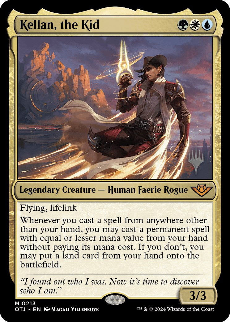 Kellan, the Kid (PPOTJ-213) - Outlaws of Thunder Junction Promos