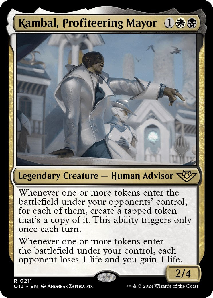 Kambal, Profiteering Mayor (PPOTJ-211) - Outlaws of Thunder Junction Promos