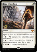Final Showdown (PRE-011) - Outlaws of Thunder Junction Promos Foil