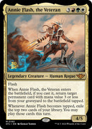 Annie Flash, the Veteran (PRE-190) - Outlaws of Thunder Junction Promos Foil