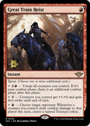 Great Train Heist (PRE-125) - Outlaws of Thunder Junction Promos Foil