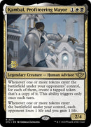 Kambal, Profiteering Mayor (PRE-211) - Outlaws of Thunder Junction Promos Foil